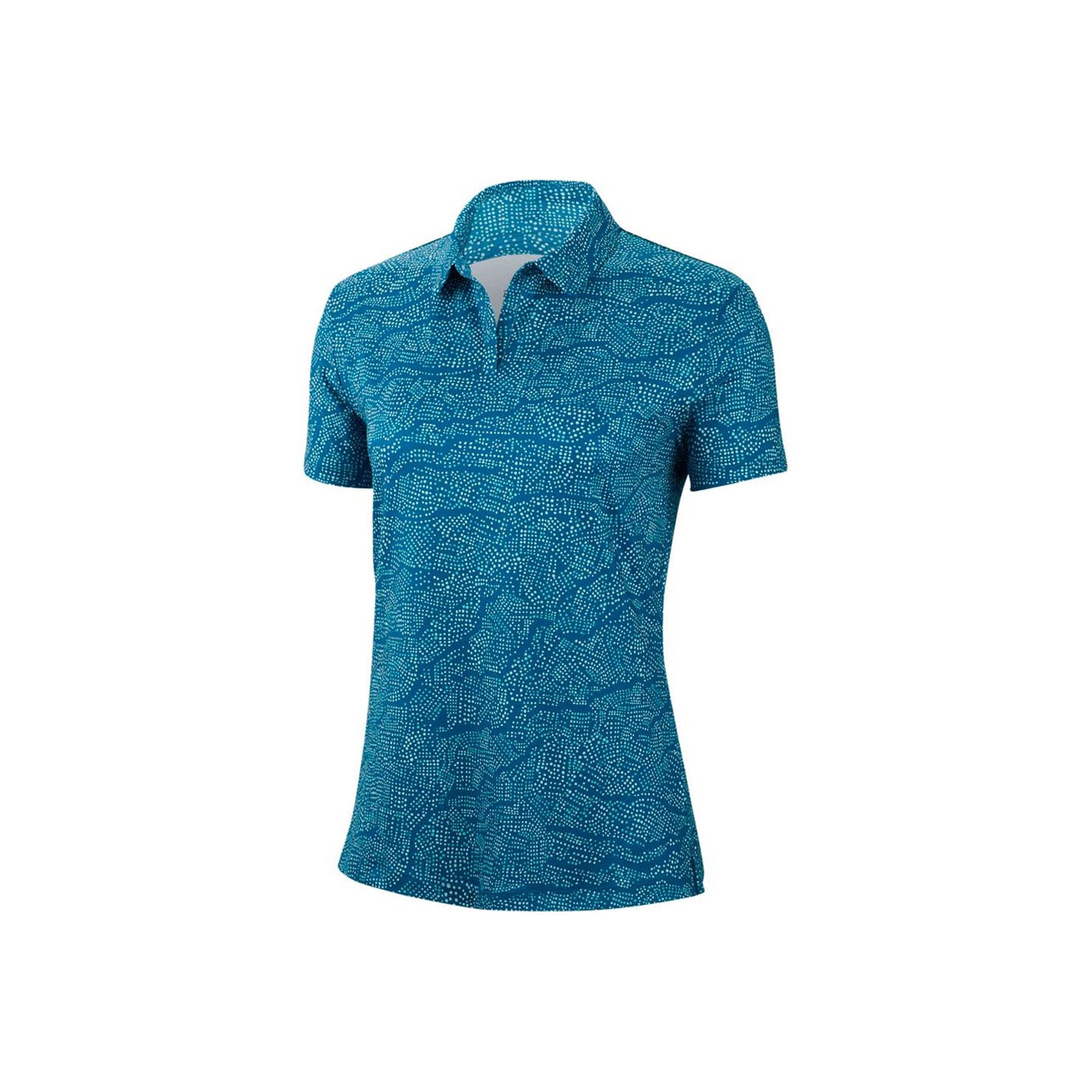 Nike Golf, Nike Printed UV Dri Fit Womens Golf Polo