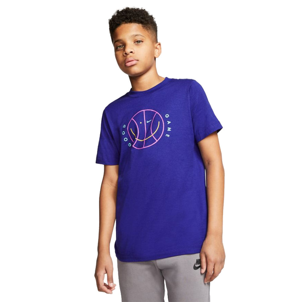 Nike, Nike Sportswear Baseball Smiley Face Boys T-shirt