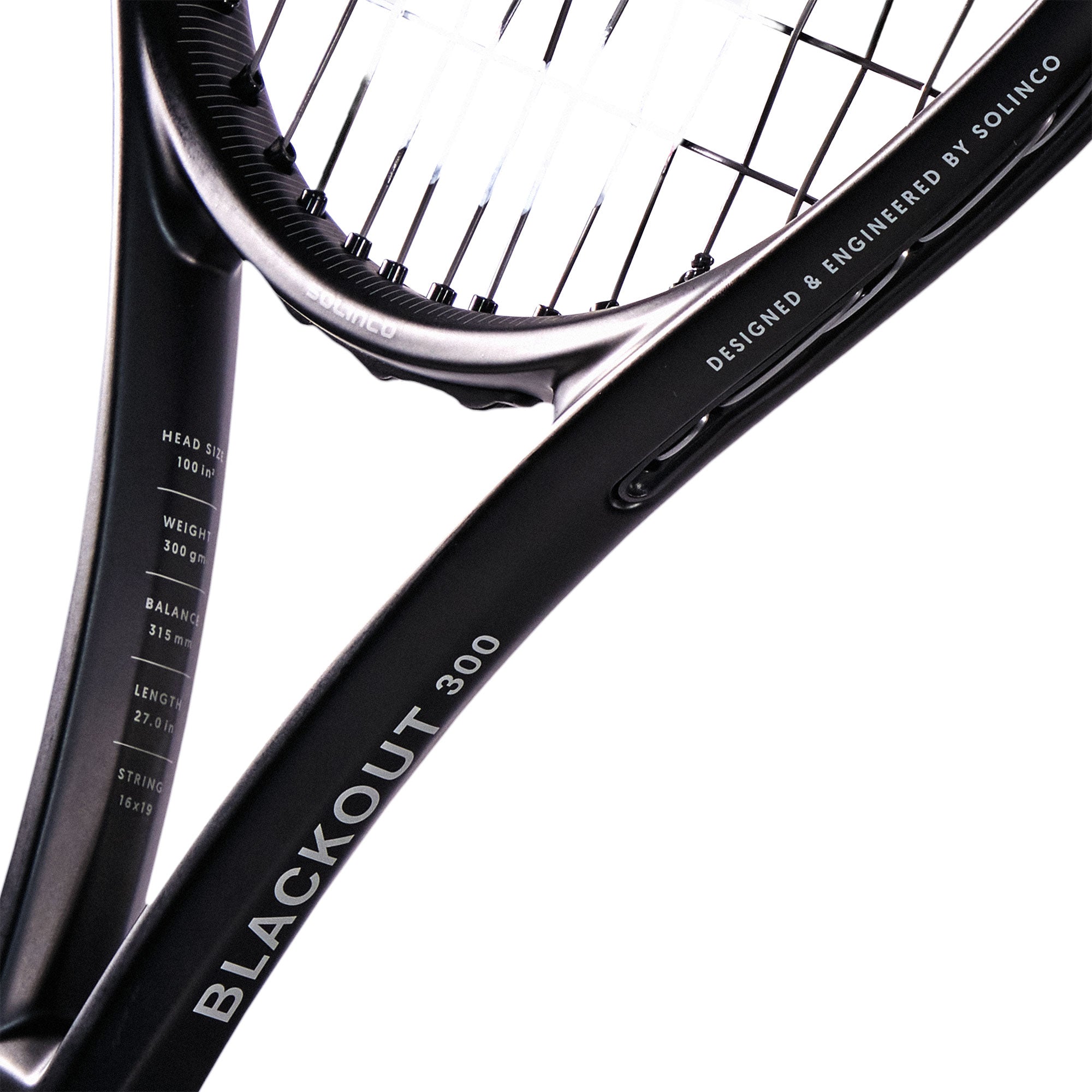 Solinco, Solinco Blackout 300 XTD Unstrung Tennis Racquet