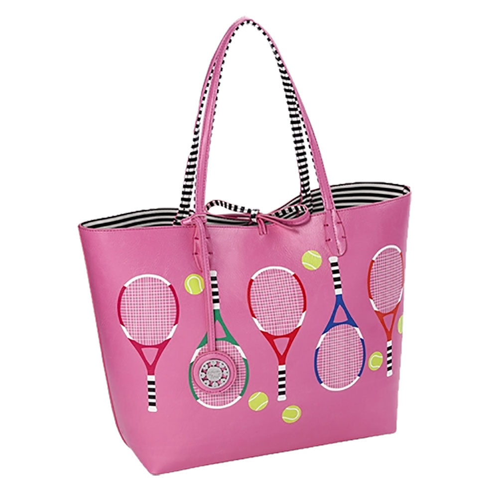 Sydney Love, Sydney Love Serve It Up Pink Reversible Tennis Tote