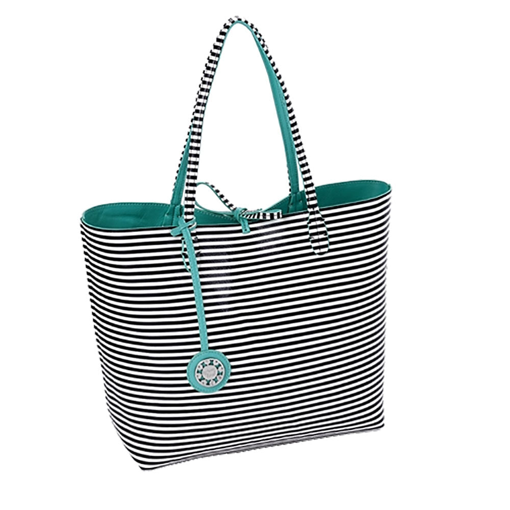 Sydney Love, Sydney Love Serve It Up Turquoise Reversible Tennis Tote