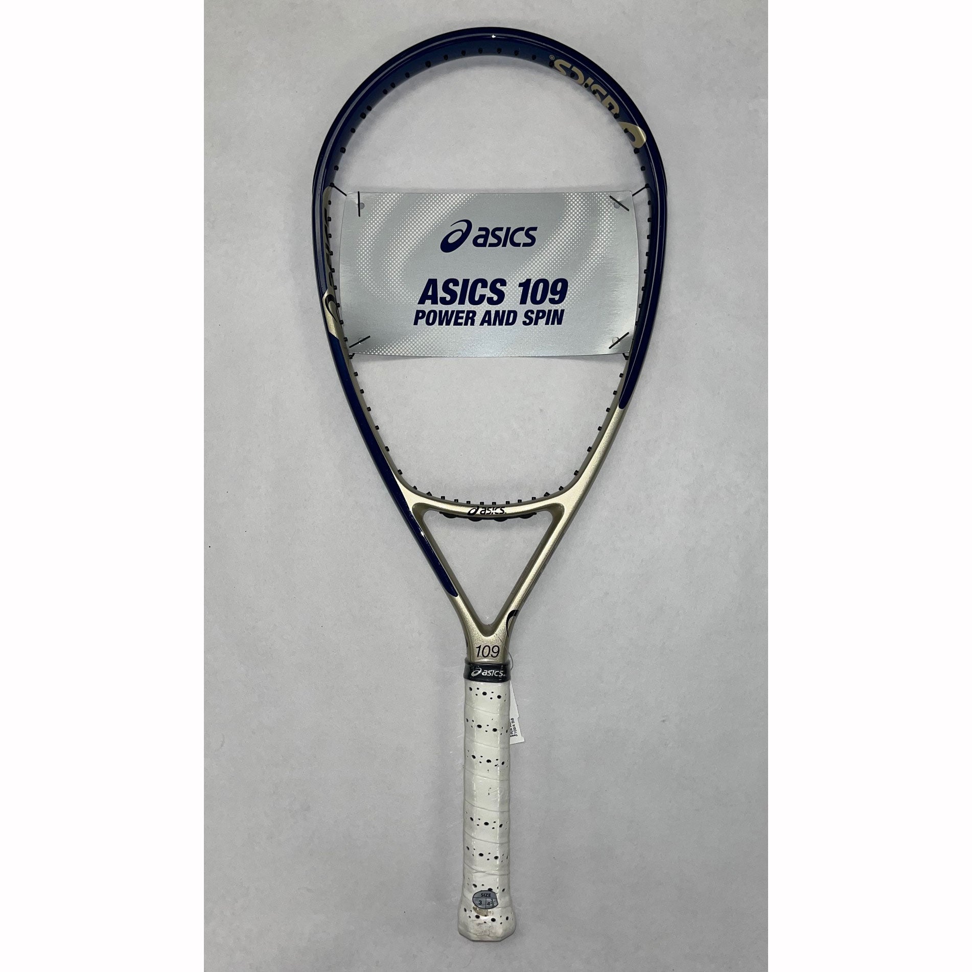 Asics, Used Asics 109 Unstrung Tennis Racquet 4 3/8 30435