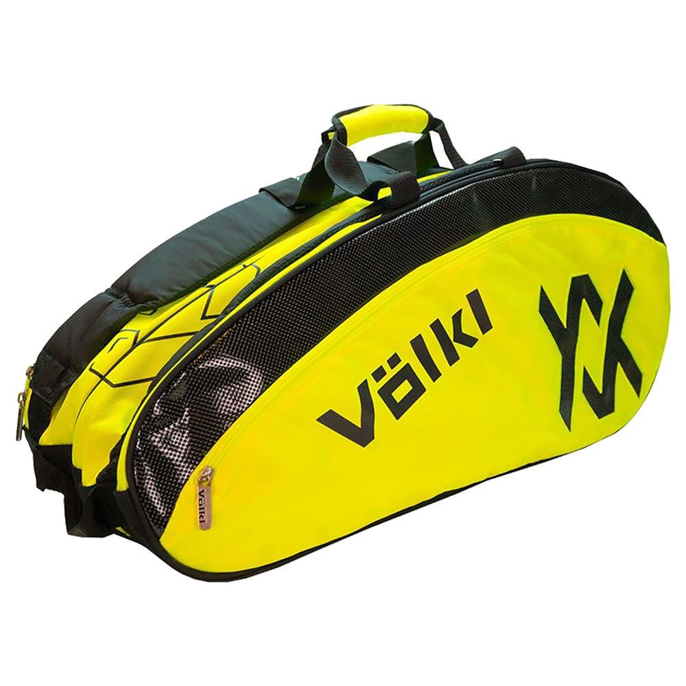 Volkl, Volkl Tour Combi Neon Yellow and Black Tennis Bag